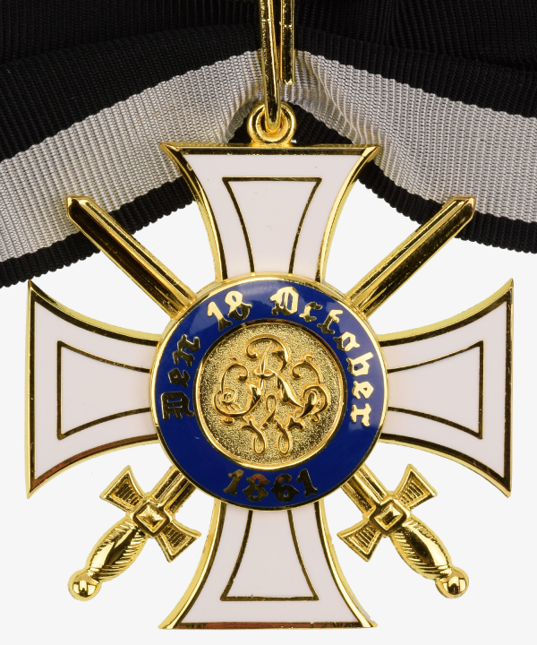 Preußen Königlicher Kronen-Orden Kreuz 2.Klasse mit Schwertern